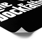 Der Dockfather Lustiger Boote Fischerei Boot Vater Poster (Ecke)