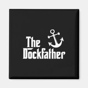 Der Dockvater Funny Boat Vater Capt Magnet