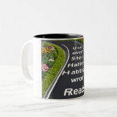 Der Doctor's Code: Braut für Brillianz-Tasse Zweifarbige Tasse (Vorderseite Links)