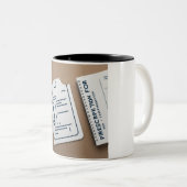 Der Doctor's Code: Braut für Brillianz-Tasse Zweifarbige Tasse (VorderseiteRechts)