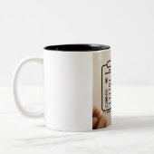 Der Doctor's Code: Weisheit mit jeder Sekunde enth Zweifarbige Tasse (Links)