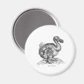 Der Dodo Magnet (Vorderseite/Rückseite)