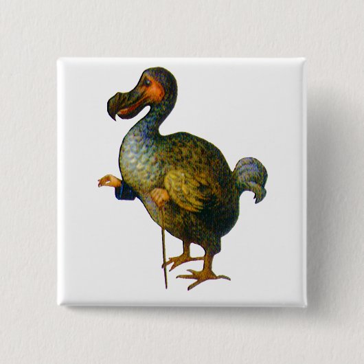 Der Dodo-Vogel Button (Vorderseite)