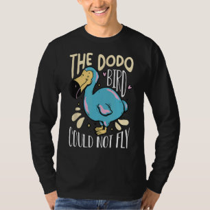 Der Dodo-Vogel konnte keine fliegenlosen Tiere fli T-Shirt