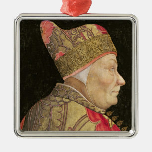 Der Doge Francesco Foscari, 1460 Ornament Aus Metall