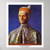 Der Doge Leonardo Loredan von Giovanni Bellini Poster (Vorne)