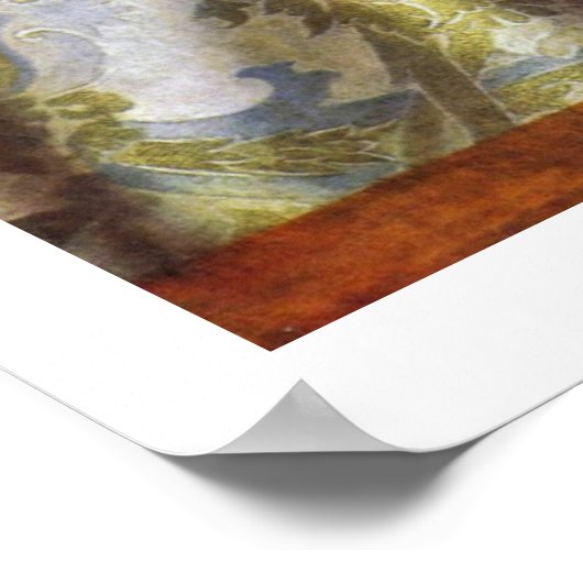 Der Doge Leonardo Loredan von Giovanni Bellini Poster (Ecke)