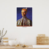 Der Doge Leonardo Loredan von Giovanni Bellini Poster (Küche)