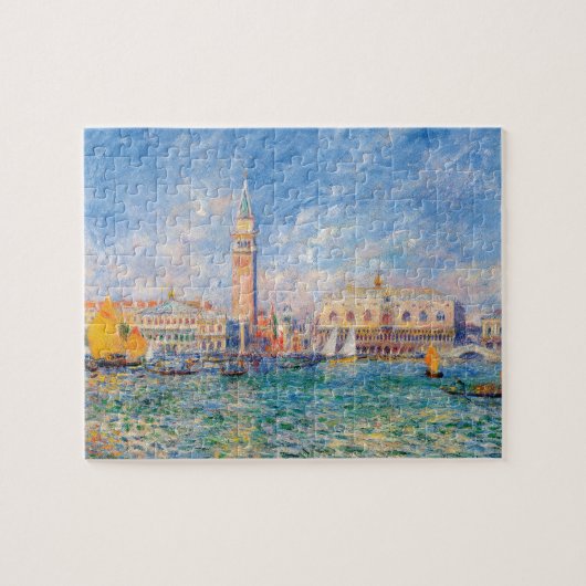 Der Dogenpalast, Venedig von Renoir Puzzle (Horizontal)