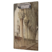 Der Dogenpalast (von John Ruskin) Klemmbrett (Links)