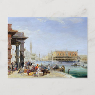 Der Dogenpalast von Santa Maria della Postkarte