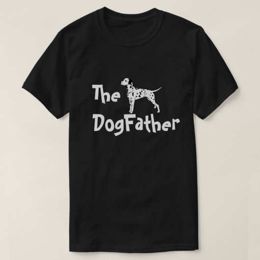 Der DogFather Dalmatiner-T - Shirt (Design vorne)