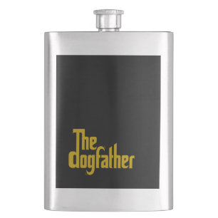 Der Dogfather - Hunde-Vater Vatertagsgeschenk  Flachmann