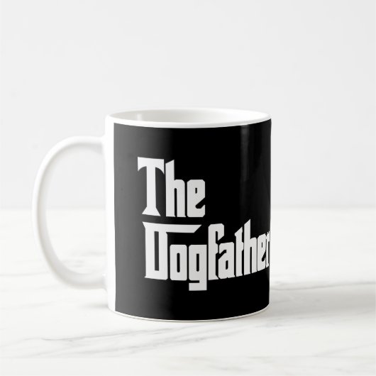 Der Dogfather II Kaffeetasse (Links)