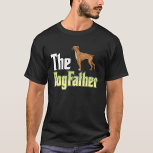 Der Dogvater Boxer Funny Dog Owner Vatertag T-Shirt