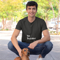 Der Dogvater Funny Dog Lover Geschenk für Männer