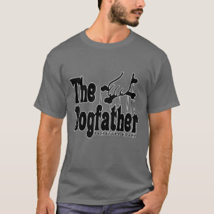 Der Dogvater Funny Niedlich Hund Vater Vater Besit T-Shirt