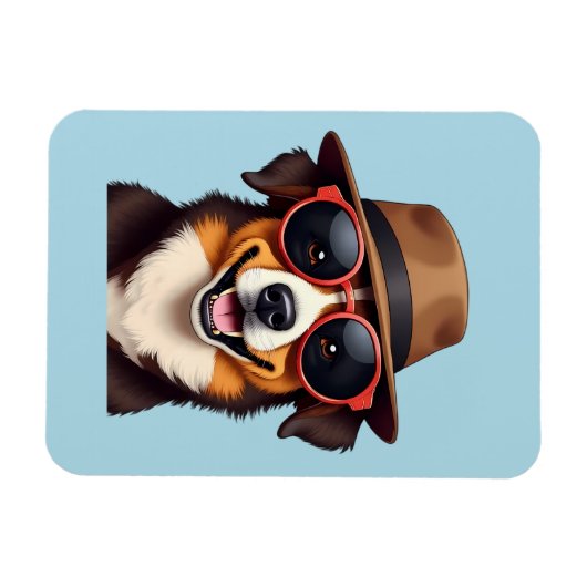 Der Dogvater Magnet (Horizontal)