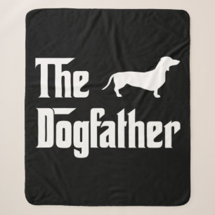 Der Dogvater Mens Dackel Hund Liebhaber Sherpadecke