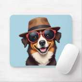 Der Dogvater Mousepad (Mit Mouse)