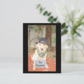Der Dogvater Postkarte (Stehend Vorderseite)