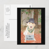 Der Dogvater Postkarte (Vorne/Hinten)