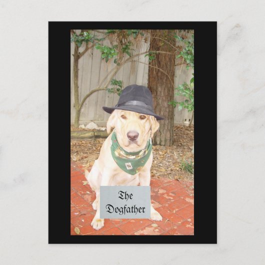 Der Dogvater Postkarte (Vorderseite)