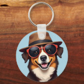 Der Dogvater Schlüsselanhänger (Vorderseite)