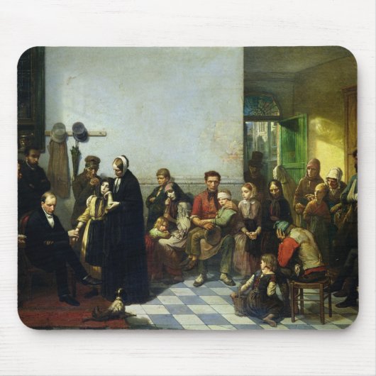 Der Doktor für die Armen Mousepad (Vorne)