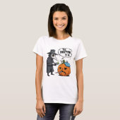 "Der Doktor ist da" Pestdoktor T-Shirt (Vorne ganz)