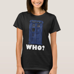 Der Doktor Vintage Science-Fiction-Polizei der Sec T-Shirt