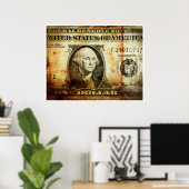 Der Dollar Poster (Heimbüro)
