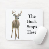 Der Dollar stoppt hier Mousepad (Mit Mouse)