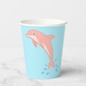 Der Dolphin Paper Cup Pappbecher (Rückseite)