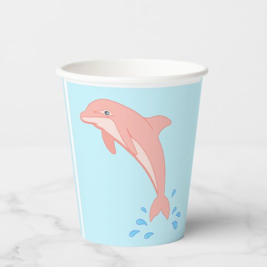 Der Dolphin Paper Cup Pappbecher (Vorderseite)