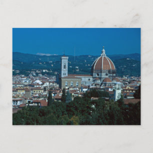 Der Dom Florenz Feiertagspostkarte
