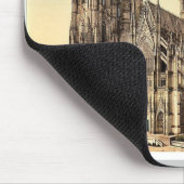 Der Dom, Seite, Köln, der Rhein, Deutschland r Mousepad (Ecke)