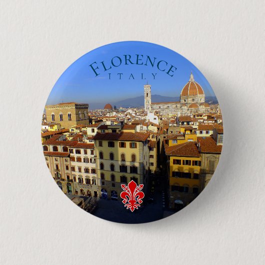 Der Dom von Florenz Button (Vorderseite)