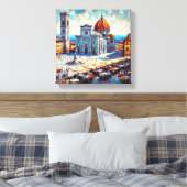 Der Dom von Florenz, Leinwanddruck (Insitu (Schlafzimmer))