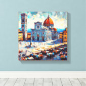 Der Dom von Florenz, Leinwanddruck (Insitu (Holzboden))