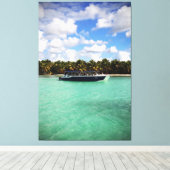 ​ der Dominikanischen Republik Leinwanddruck (Insitu (Holzboden))