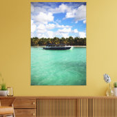 ​ der Dominikanischen Republik Leinwanddruck (Insitu (Wohnzimmer))