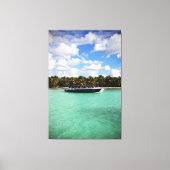 ​ der Dominikanischen Republik Leinwanddruck (Vorderseite)