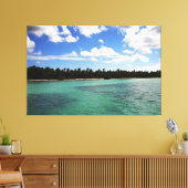 ​ der Dominikanischen Republik Leinwanddruck (Insitu (Wohnzimmer))