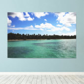 ​ der Dominikanischen Republik Leinwanddruck (Insitu (Holzboden))