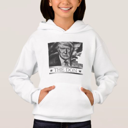 Der Don-Bleistift Zeichnend Hoodie (Vorderseite)