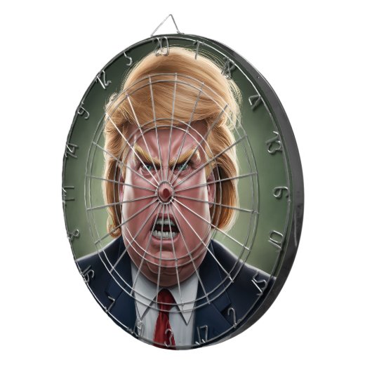 Der Donald Dartscheibe (Vorderseite rechts)