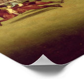 Der Doncaster St. Leger von 1812 - Der Finish (aft Poster (Ecke)