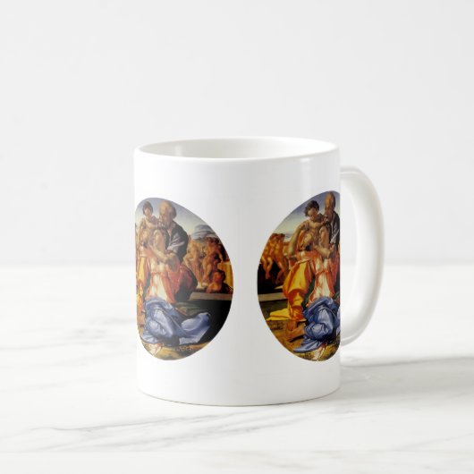 Der Doni Tondo Kaffeetasse (VorderseiteRechts)