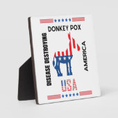 Der Donkey pox die Krankheit, die Amerika lieblich Fotoplatte (Vorderseite)